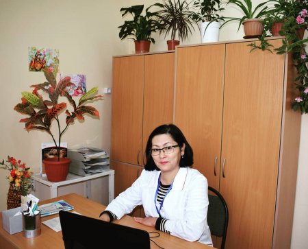 Айдарханова Гульсара Амангалиевна — врач 1 квалификационной категории
